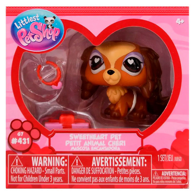 Игровой набор Littlest Pet Shop Праздники День Святого Валентина Спаниель Hasbro 01069_LPS 2