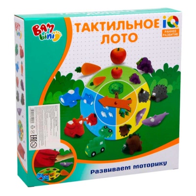 Настольная игра Тактильное лото S+S Toys 200171458