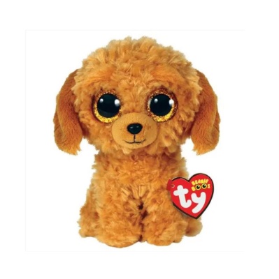 Игрушка Собака золотистая кучерявая Doodle 15 см Beanie Babies Ty Inc 36377
