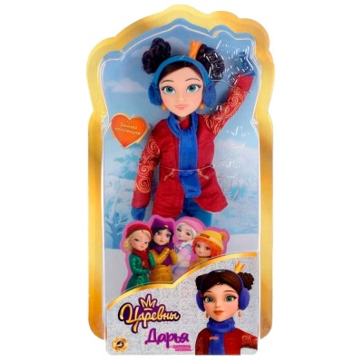 Кукла Царевны Дарья в зимней одежде Карапуз 5PR-DASHA29-WD-B