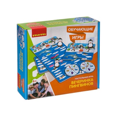 Настольная игра Вечеринка Пингвинов Bondibon ВВ3438