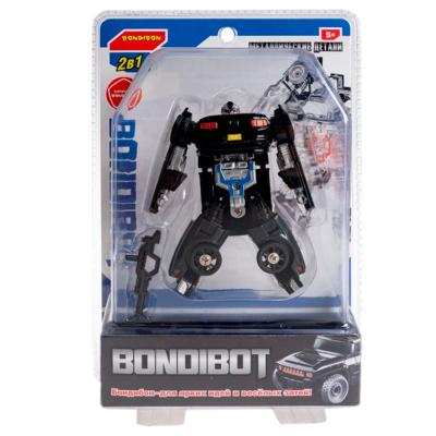 Игрушка Трансформер робот-машина легковая Bondibon ВВ6100 5