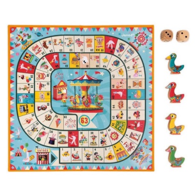 Игра настольная Гусиная карусель Janod J02743