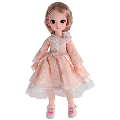 Кукла шарнирная Alisa Kawaii блондинка с длинными волосами 30 см 1TOY Т24343