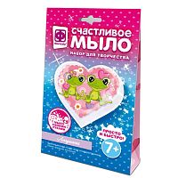 Набор для мыловарения Счастливое мыло Лягушата Фантазер 982603