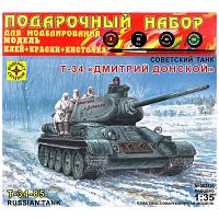 Сборная модель Танк Т-34 Дмитрий Донской Моделист ПН303545