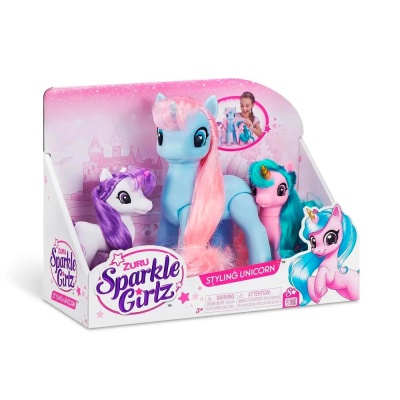 Игровой набор Единороги 3 штуки Sparkle Girlz Zuru 44206/100373 5
