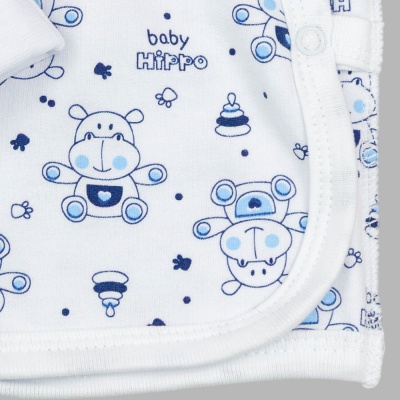 Распашонка Hippo Чуди Кидс 445425Б-24 молочный 04