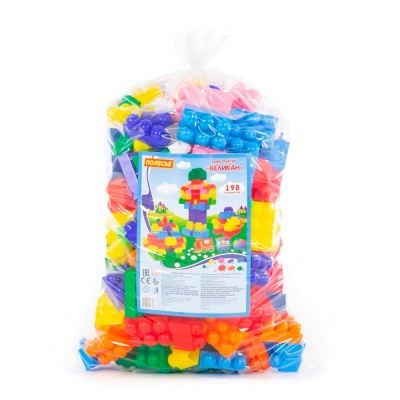 Конструктор Великан 198 деталей Полесье 7727 3