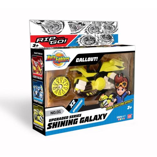 Игровой набор с волчком Moto Fighters Сияющая галактика Мотофайтеры MT0201 фото 3