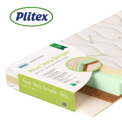 Матрас детский Aloe vera Simple Plitex 1