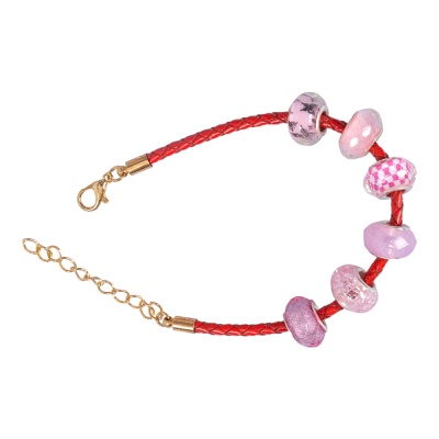 Раскопки для детей Бусины для браслета 6 розовых бусин Десятое королевство 05164 3