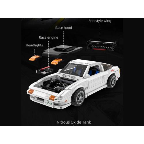 Конструктор CaDA Mazda RX-7 Savanna 1552 детали Double Eagle C61022W фото 5