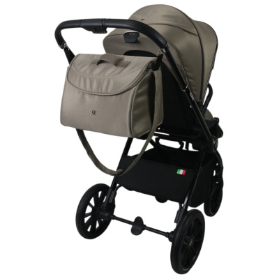 Коляска 3 в 1 Sweet Baby Verde Beige (Black Glossy) 03