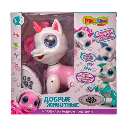 Игрушка на радиоуправлении Добрые животные Единорог Mioshi MAC0601-036