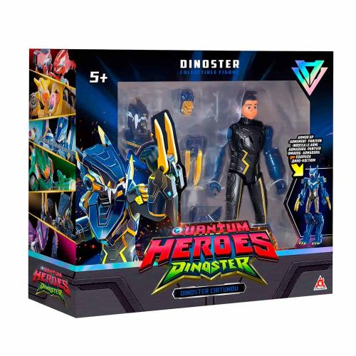 Большая фигурка героя Читунду в дино костюме 20 см Dinoster 43739 фото 5