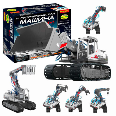 Конструктор Науки с Буки Гидравлическая машина 6 в 1 Bondibon ВВ5695 3