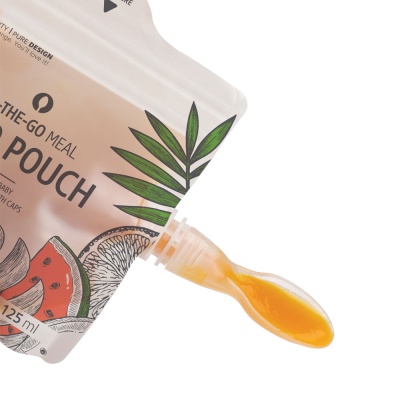 Набор пакетов для хранения питания с ложкой 3 шт Happy Baby 15051