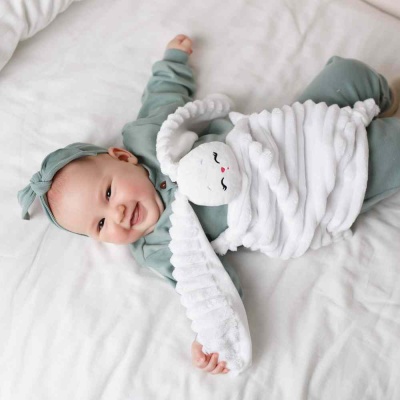 Игрушка комфортер Зайка Банни Кристальная вода Мякиши 770 05