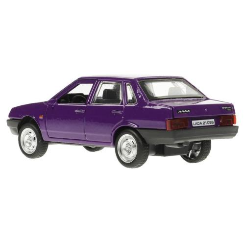 Машинка металлическая Lada-21099 Спутник Технопарк 21099-12-PRP фото 3