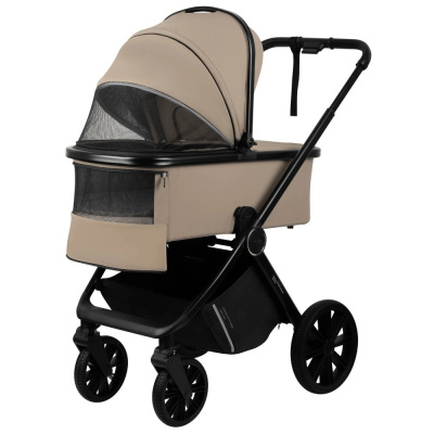 Коляска 2 в 1 Indigo Sting бежевый 04