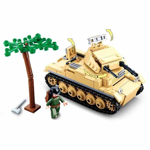 Конструктор Танк Panzer 356 деталей Sluban M38-B0691 фото 2