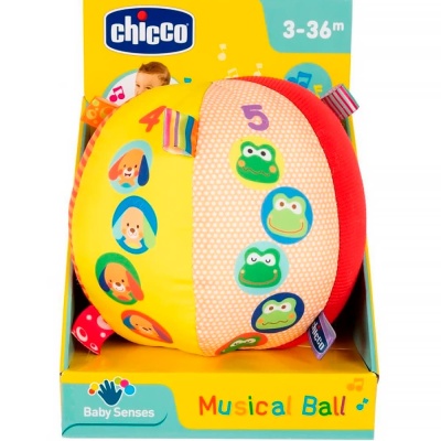 Мягкая игрушка Музыкальный мячик Chicco 00011564000000