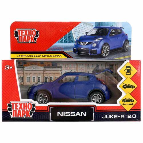 Коллекционная машинка Nissan Juke-R 2.0 Soft Технопарк JUKE-12FIL-BU фото 7