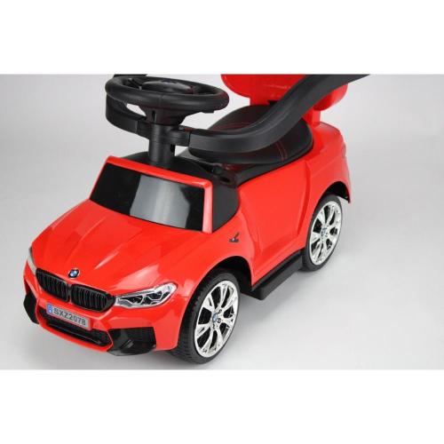 Детский толокар BMW M5 RiverToys A999MP-M красный фото 2