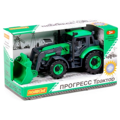 Трактор погрузчик Прогресс инерционный Полесье 91796