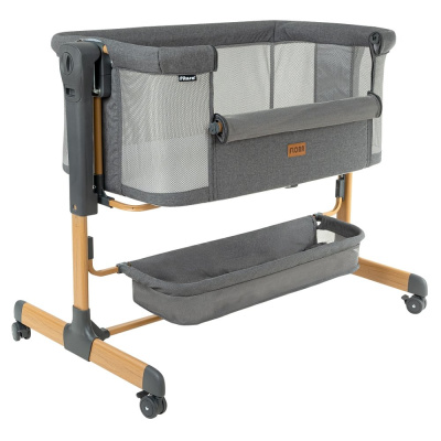 Колыбель Pituso Flora Dark Grey