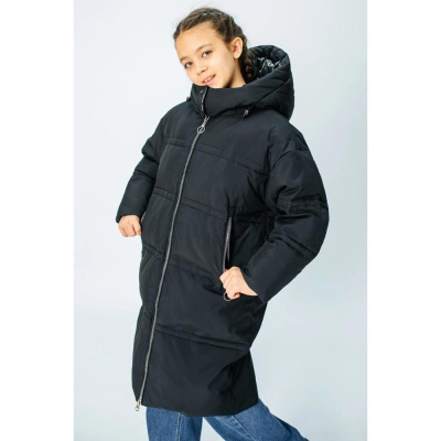 Пальто Deloras 22204 чёрный 02 Пальто Deloras 22204 чёрный 02