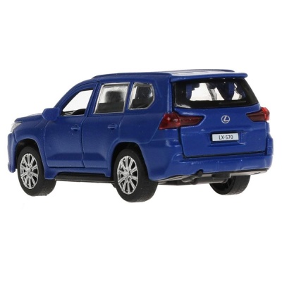 Машинка  металлическая Lexus LX-570 Технопарк LX570-12FIL-BU