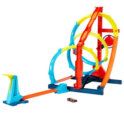 Набор игровой Автотрек Бесконечная Спираль Hot Wheels HDX79 3
