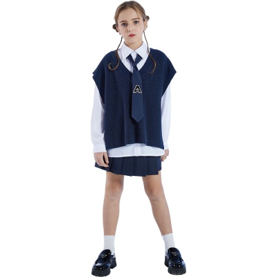 Жилет школьный Deloras 63990M синий 02