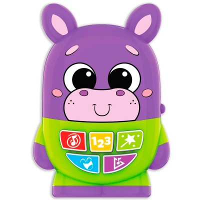 Бегемотик музыкальный Диско-малыши Азбукварик 2951