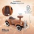 Электромобиль Pituso Ретро 2700003-4P-Beige бежевый