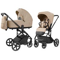 Коляска 2 в 1 Carrello Alfa CRL-6522 Natural Beige