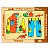 Игра из дерева Весёлая шнуровка Одежда Step Puzzle 89501
