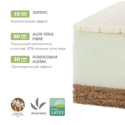 Матраc детский Organic Fibre Plitex 4