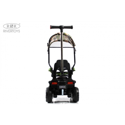 Детский электромобиль RiverToys G005GG зелёный