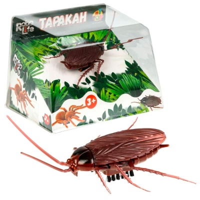 Интерактивная игрушка Таракан на батарейках Robolife 1TOY Т24770 2
