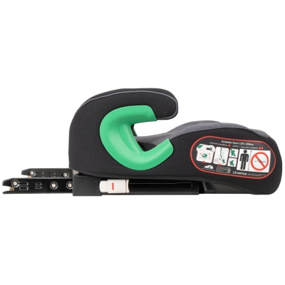 Автокресло-бустер Indigo QuickFix Isofix KBH310 серый-чёрный 04