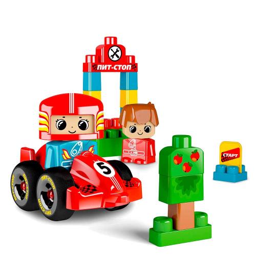Конструктор Baby Blocks Пит-стоп 30 деталей Десятое Королевство 03909