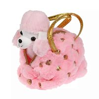 Мягкая игрушка Пудель в сумочке 18 см Fluffy Family 681765