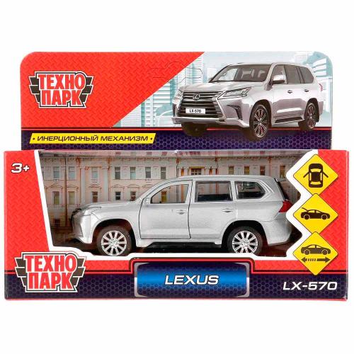 Коллекционная модель автомобиля Lexus LX-570 Технопарк LX570-SL фото 3