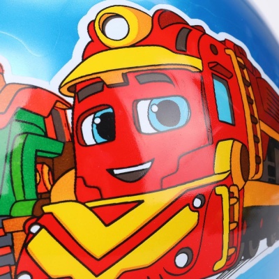 Мяч Паровозики 23 см Играем вместе AD-9(TRAINS) 02