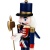 Фигурка новогодняя Щелкунчик в синем костюме 24 см Miland НУ-9060