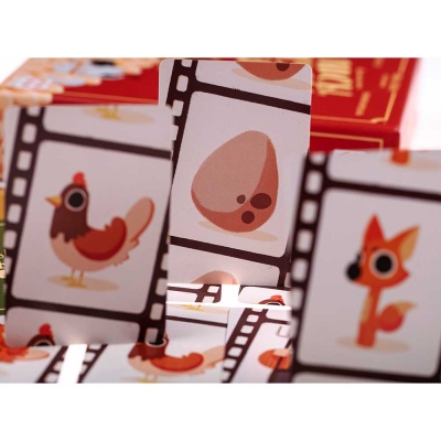 Игра настольная Лисы куры 5 яиц Стиль Жизни