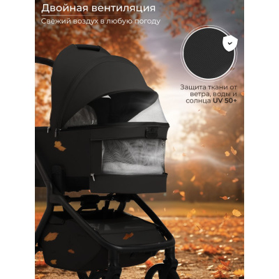 Коляска 2 в 1 Sweet Baby Orso SBL Black